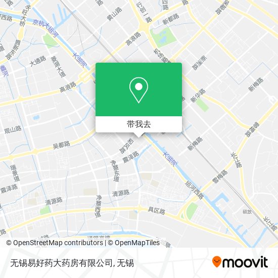 无锡易好药大药房有限公司地图