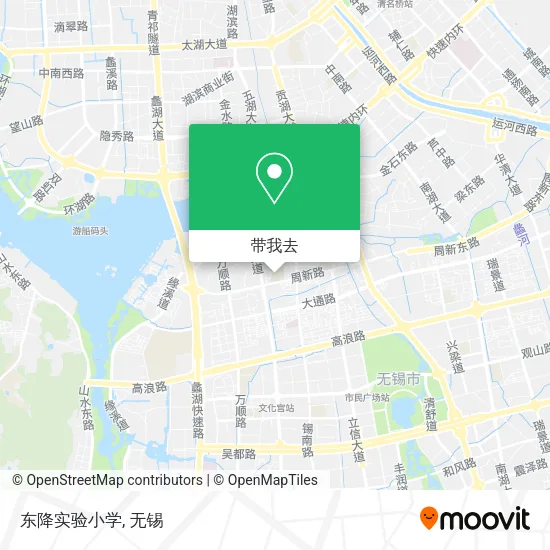 东降实验小学地图