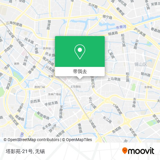 塔影苑-21号地图