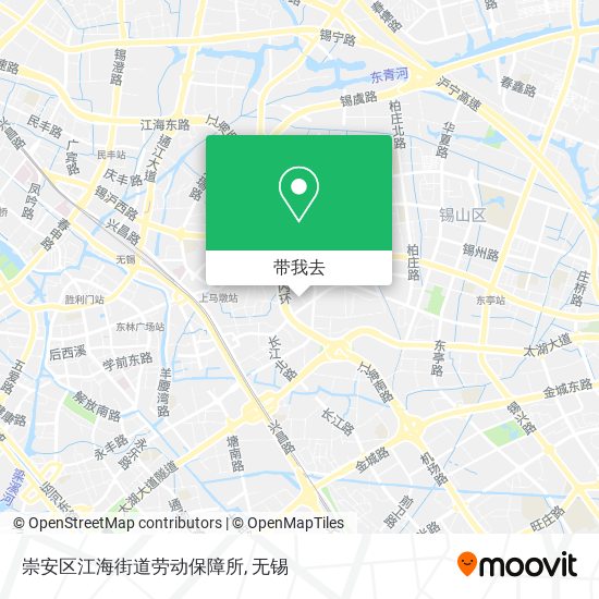 崇安区江海街道劳动保障所地图