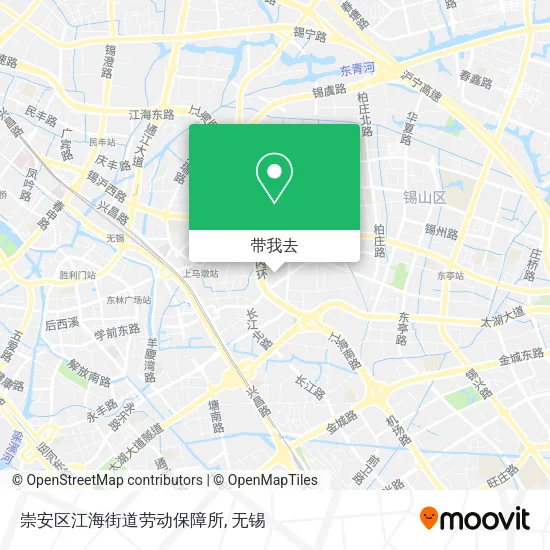 崇安区江海街道劳动保障所地图