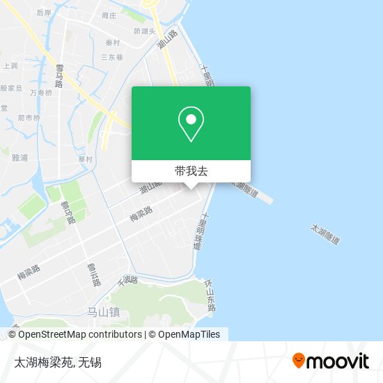 太湖梅梁苑地图