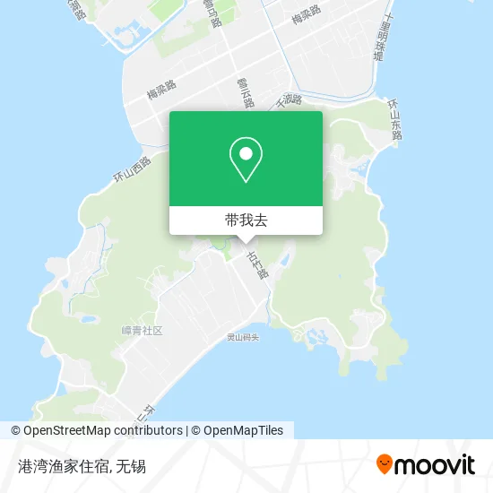 港湾渔家住宿地图