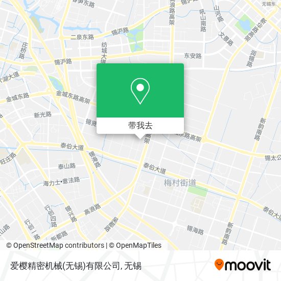 爱樱精密机械(无锡)有限公司地图