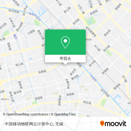 中国移动物联网云计算中心地图