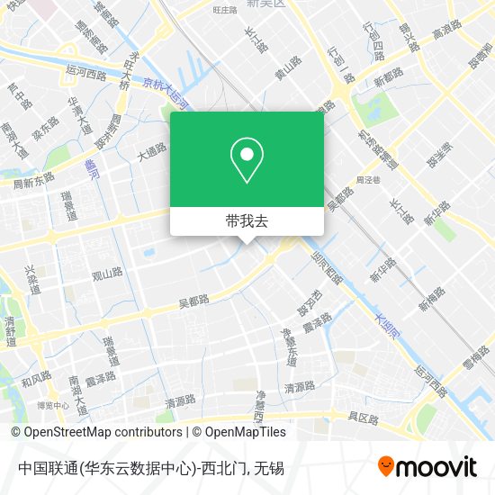 中国联通(华东云数据中心)-西北门地图