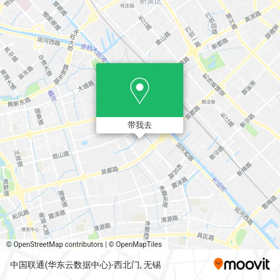 中国联通(华东云数据中心)-西北门地图