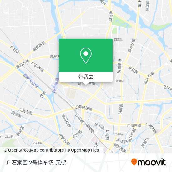 广石家园-2号停车场地图