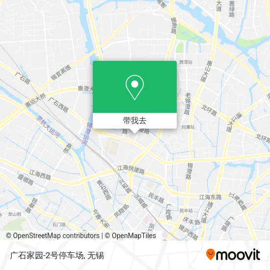 广石家园-2号停车场地图