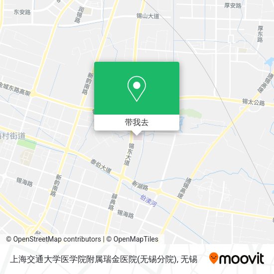 上海交通大学医学院附属瑞金医院(无锡分院)地图