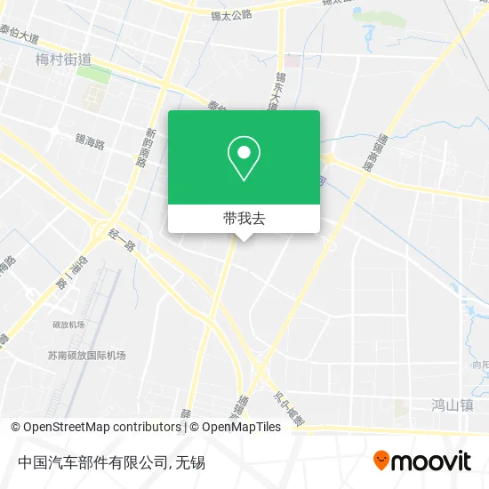 中国汽车部件有限公司地图