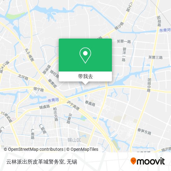 云林派出所皮革城警务室地图