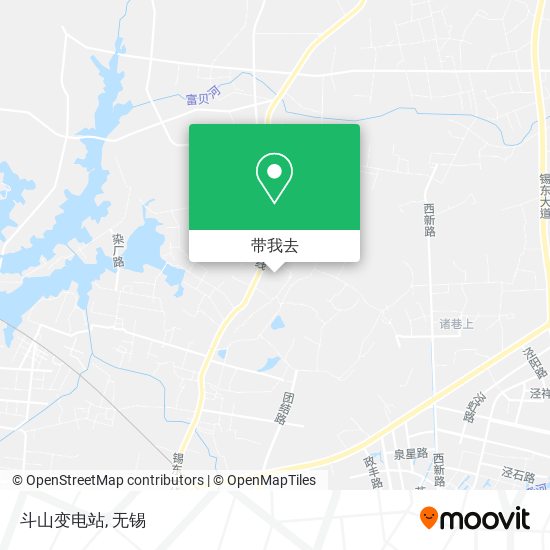斗山变电站地图