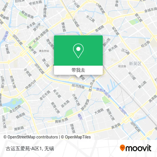 古运五爱苑-A区1地图