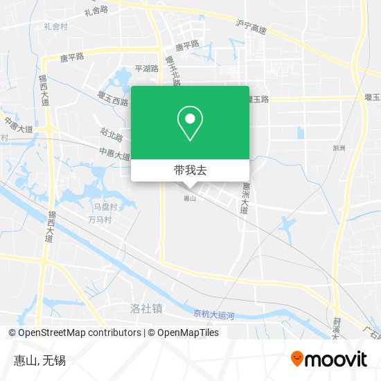 惠山地图