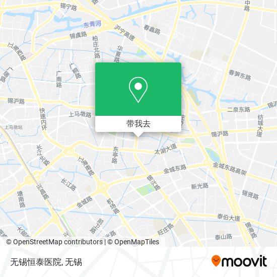 无锡恒泰医院地图