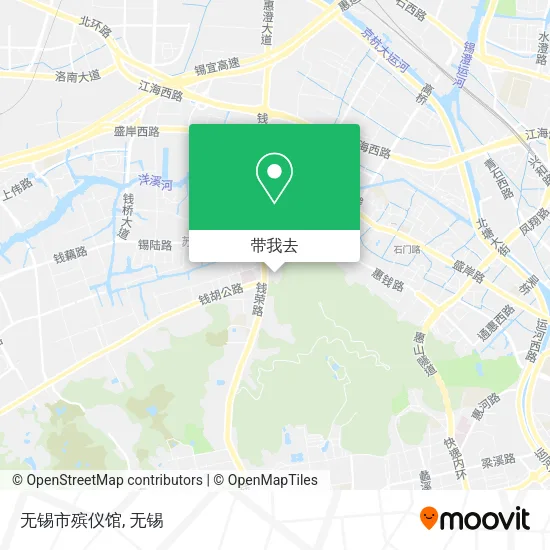 无锡市殡仪馆地图