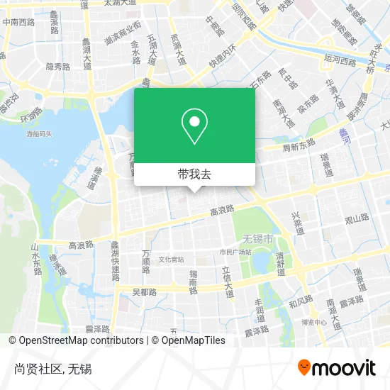 尚贤社区地图