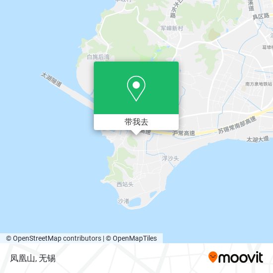 凤凰山地图