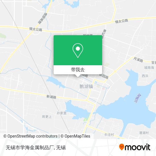 无锡市学海金属制品厂地图