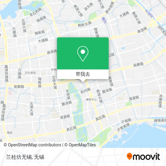 兰桂坊无锡地图