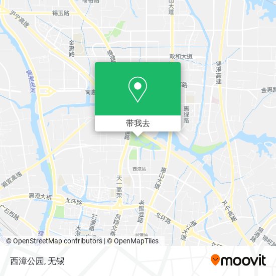 西漳公园地图