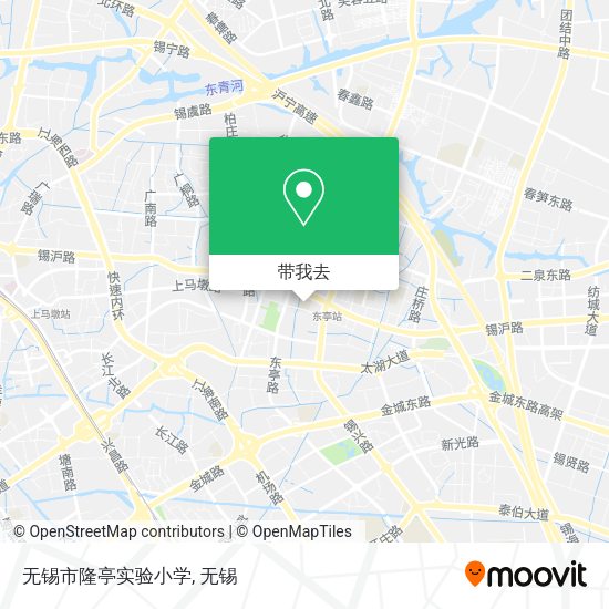 无锡市隆亭实验小学地图