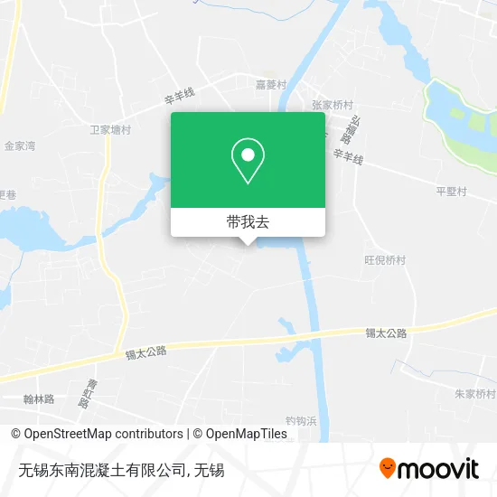 无锡东南混凝土有限公司地图