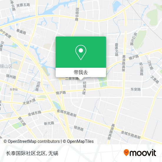 长泰国际社区北区地图