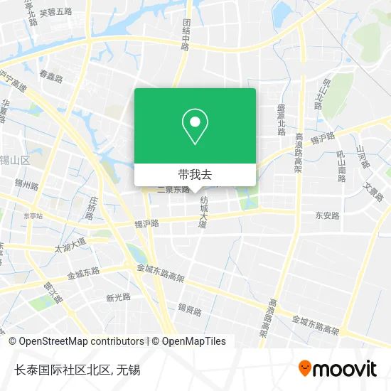 长泰国际社区北区地图