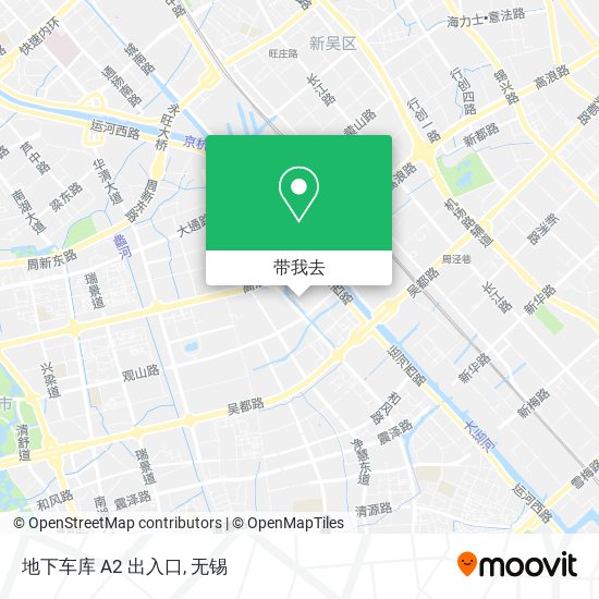 地下车库 A2 出入口地图