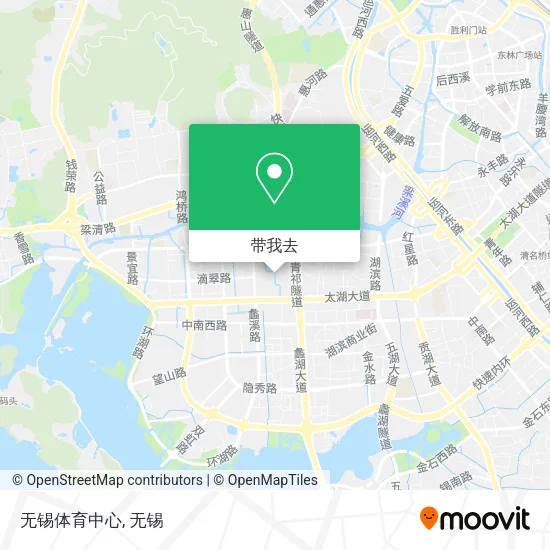 无锡体育中心地图