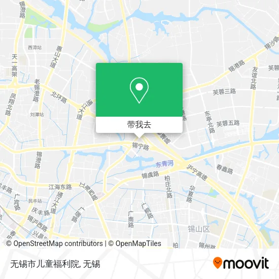 无锡市儿童福利院地图