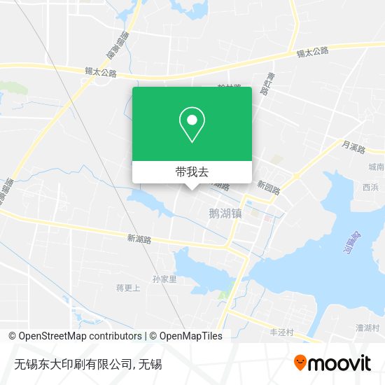 无锡东大印刷有限公司地图