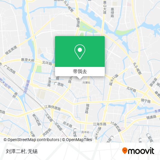 刘潭二村地图