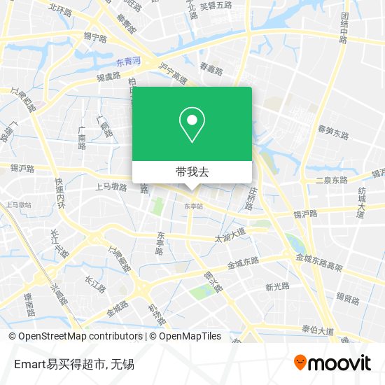 Emart易买得超市地图