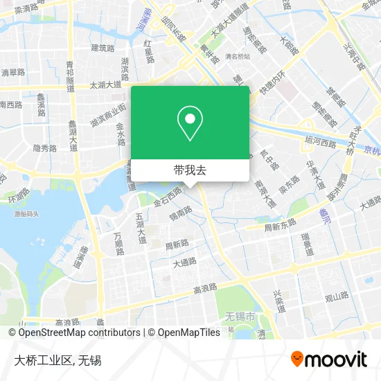 大桥工业区地图