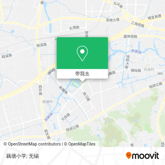 藕塘小学地图