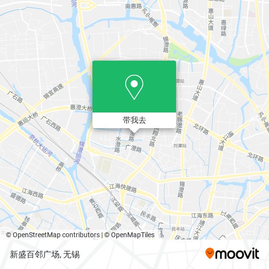 新盛百邻广场地图