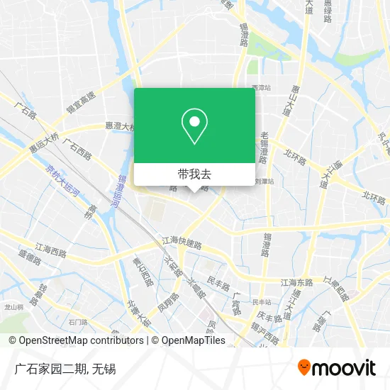 广石家园二期地图
