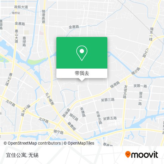 宜佳公寓地图