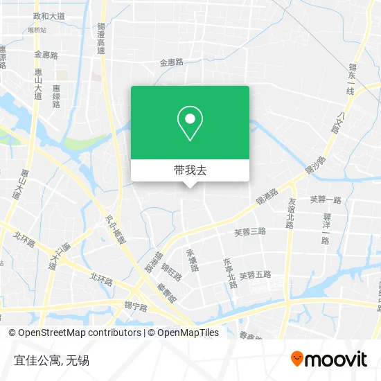 宜佳公寓地图