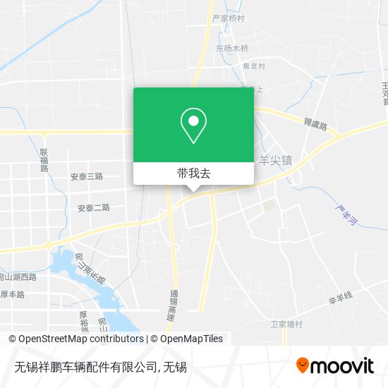 无锡祥鹏车辆配件有限公司地图