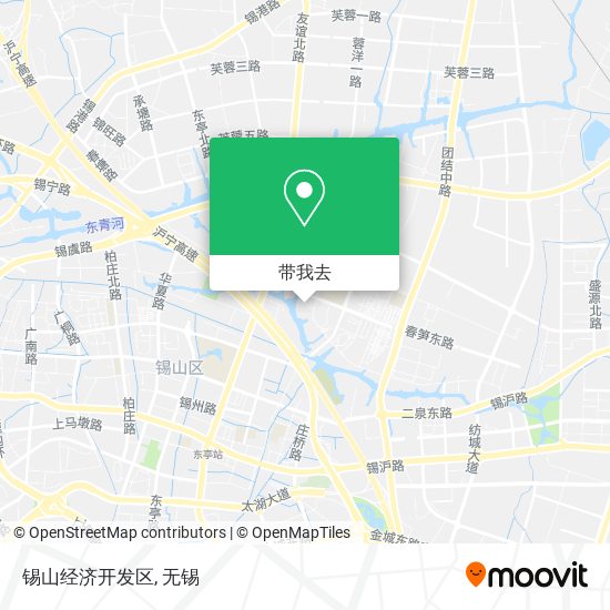 锡山经济开发区地图