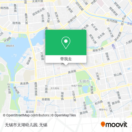 无锡市太湖幼儿园地图