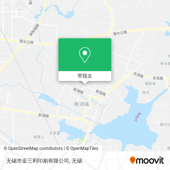 无锡市金三利印刷有限公司地图