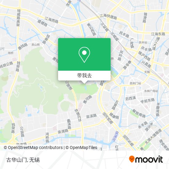 古华山门地图