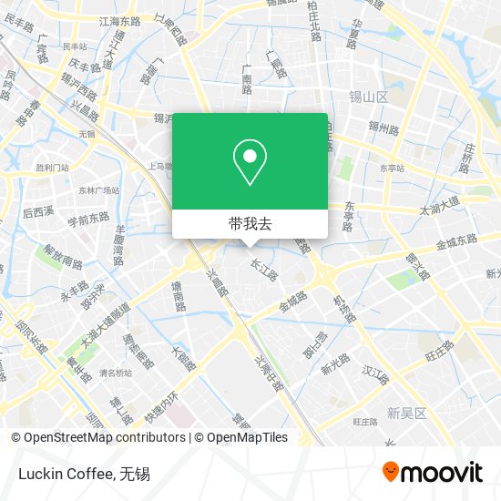 Luckin Coffee地图