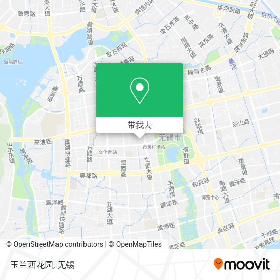 玉兰西花园地图