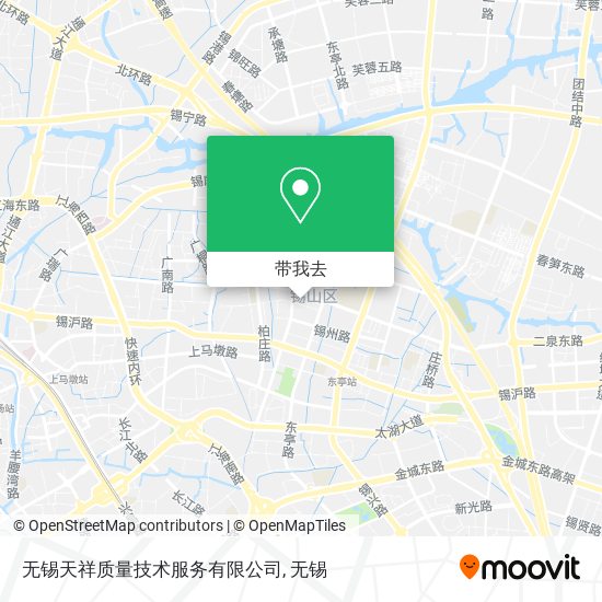 无锡天祥质量技术服务有限公司地图